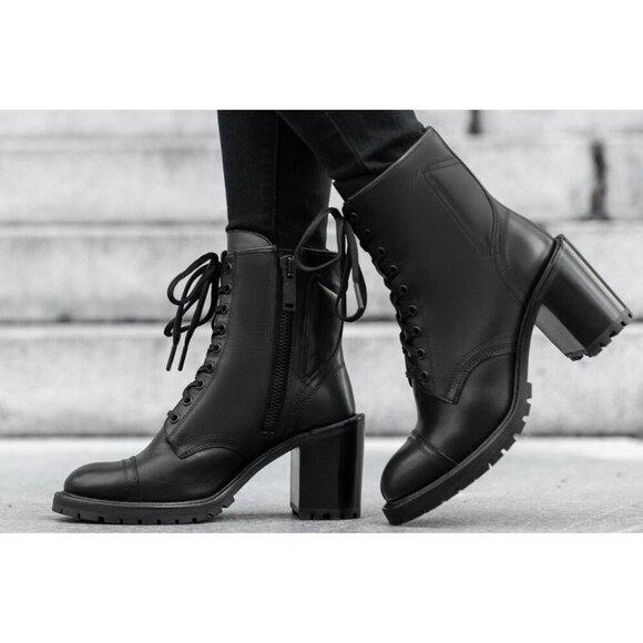 Thursday Boot Co $200 Women’s Rebel Zip-Up Boot Handmade Full-Grain Leather Size - Picture 15 of 15